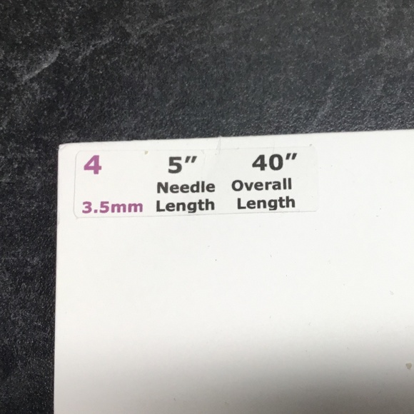 Signature Needle Arts interchangeable circular knitting needles - Picture 3 of 4